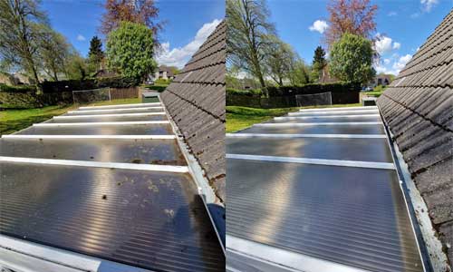 conservatory roof cleaning