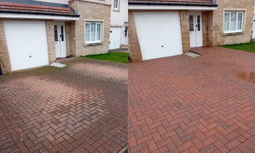 block paving monoblock cleaning